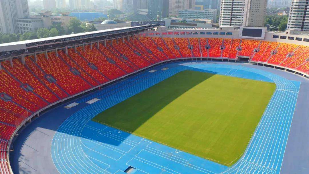 打卡改造后的陜西省體育場，進一步推進全民健身活動